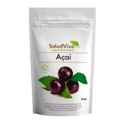 Açai en polvo 50 gr - Sin gluten - SaludViva