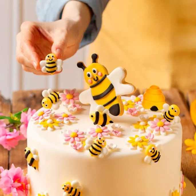 Abejas de azúcar (6) - Sin gluten - Decora