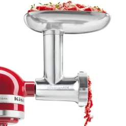Accesorio picadora de alimentos con 3 discos y tubos de embutido - 5KSMMGA - KitchenAid