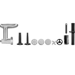 Accesorio picadora de alimentos con 3 discos y tubos de embutido - 5KSMMGA - KitchenAid