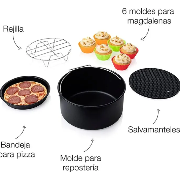Accesorios para freidoras de aire sin aceite Aerofryer 4,5 litros - Princess