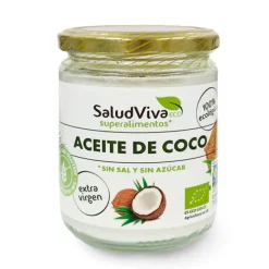 Aceite de coco ecológico 350 ml - SaludViva