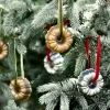 Adorno árbol navidad molde bundt dorado - Nordic Ware