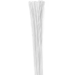 Alambres blancos para flores nº 22 (50) - Decora