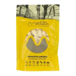 Almendras peladas 125 g - Sin gluten - Meditts