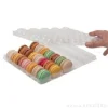 Alveolos de plástico para 35 macarons (2)