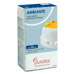 Ambiante: Nata vegetal 1 litro - Sin gluten - Puratos