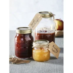 Anillas con cierre de rosca doradas para sellado al vacío (6) - Kilner