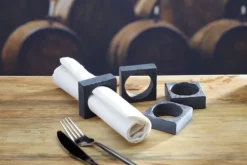 Anillos para servilletas (4) - Pizarra - Kitchen Craft