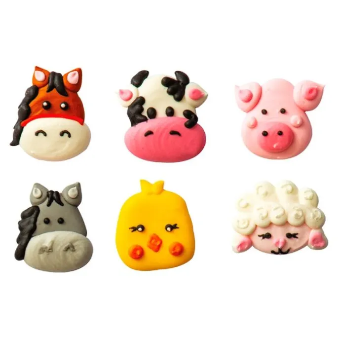 Animales de granja de azúcar (6) - Decora
