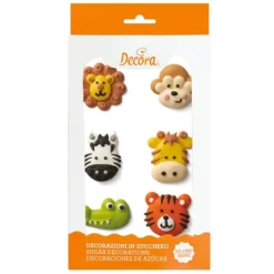 Animales de la selva de azúcar (6) - Decora