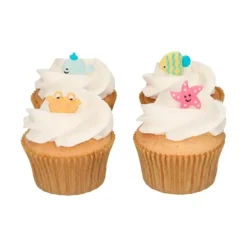 Animales marinos de azúcar (8) - Sin gluten - Funcakes