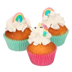 Arcoíris y unicornios de azúcar (12) - Sin gluten - Funcakes