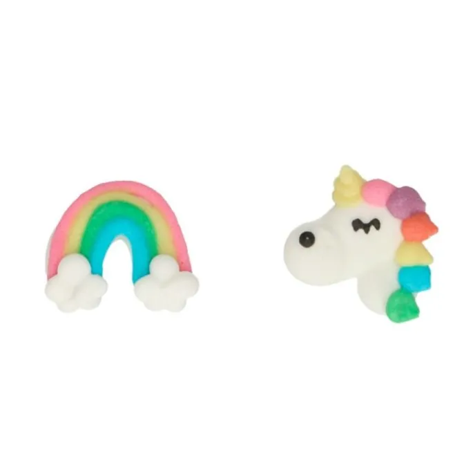 Arcoíris y unicornios de azúcar (12) - Sin gluten - Funcakes