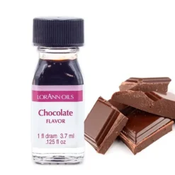 Aroma concentrado de chocolate 3,7 ml - Sin gluten - LorAnn
