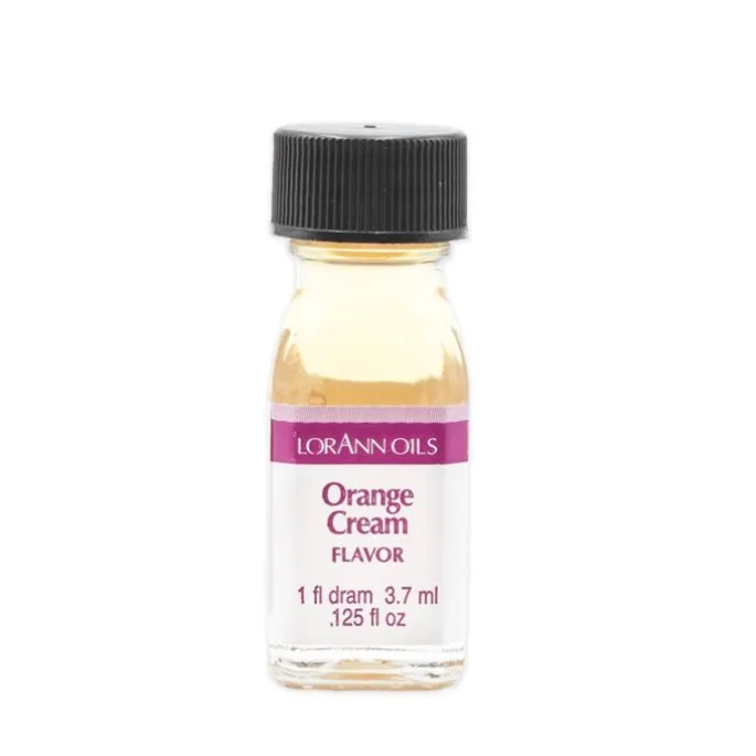 Aroma concentrado de crema de naranja 3,7 ml - Sin gluten - LorAnn