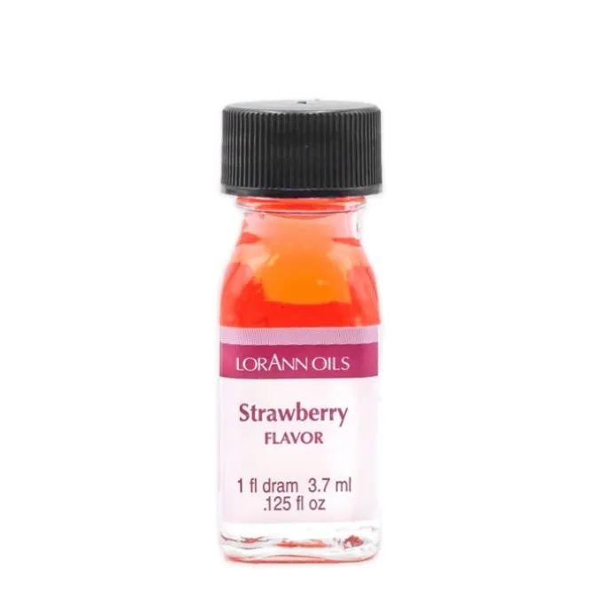 Aroma concentrado de fresa 3,7 ml - Sin gluten - LorAnn