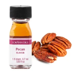 Aroma concentrado de nuez pecana 3,7 ml - Sin gluten - LorAnn