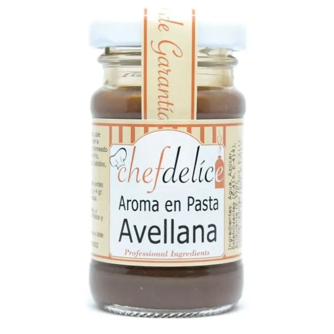 Aroma de avellana en pasta 50 g - Sin gluten - Chefdelíce