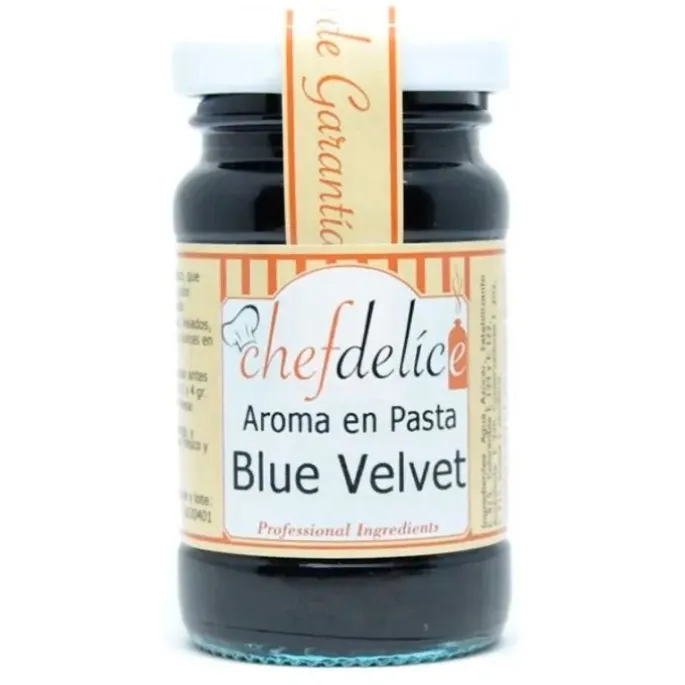 Aroma de Blue Velvet en pasta 50 g - Sin gluten - Chefdelíce