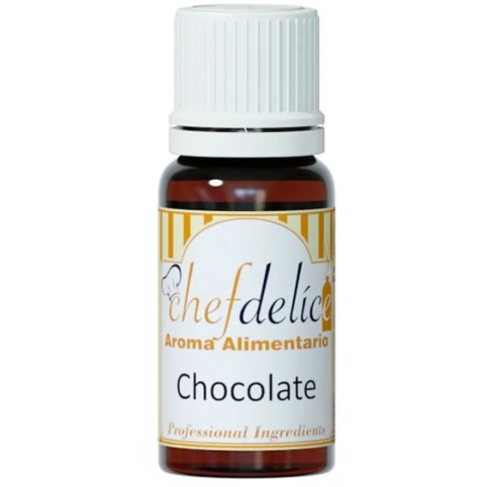 Aroma de chocolate 10 ml - Sin gluten - Chefdelíce