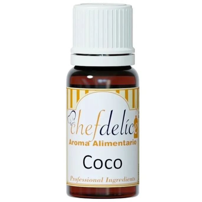 Aroma de coco 10 ml - Sin gluten - Chefdelíce