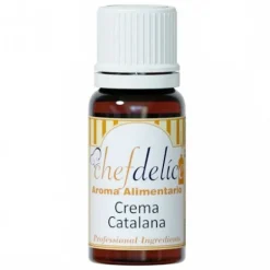 Aroma de Crema Catalana 10 ml - Sin gluten - Chefdelíce