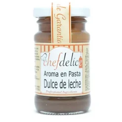 Aroma de dulce de leche en pasta 50 g - Sin gluten - Chefdelíce