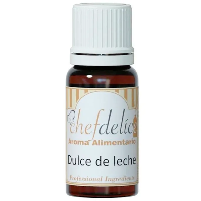 Aroma de dulce de leche 10 ml - Sin gluten - Chefdelíce