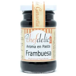Aroma de frambuesa en pasta 50 g - Sin gluten - Chefdelíce