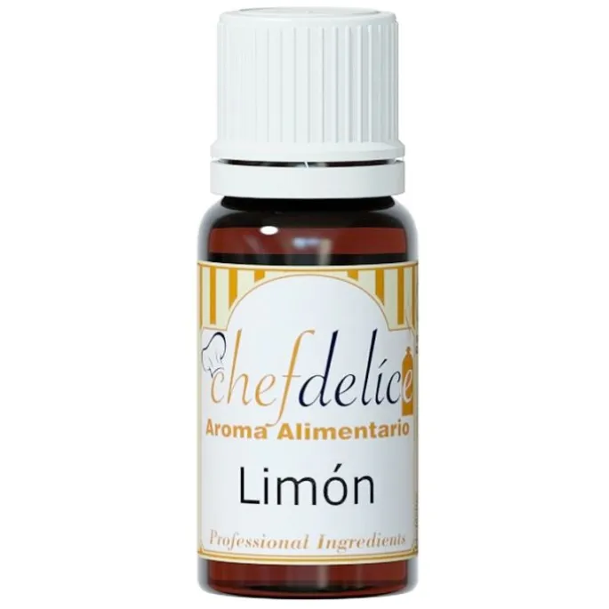 Aroma de limón 10 ml - Sin gluten - Chefdelíce
