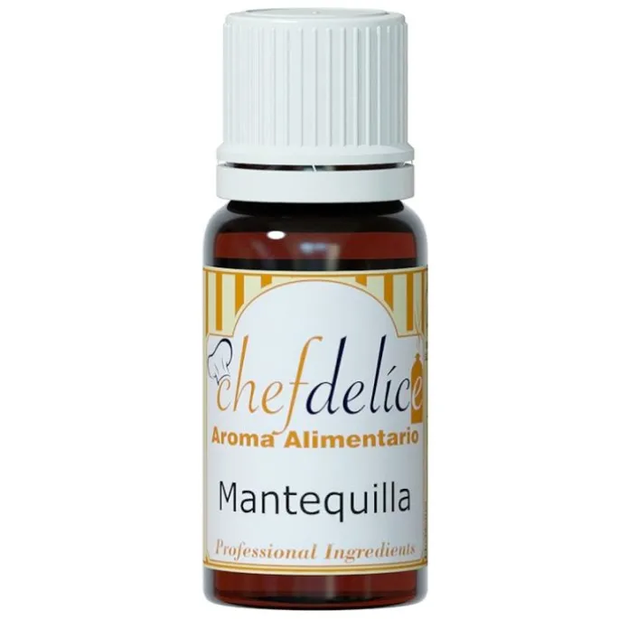 Aroma de mantequilla 10 ml - Sin gluten - Chefdelíce