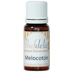Aroma de melocotón 10 ml - Sin gluten - Chefdelíce