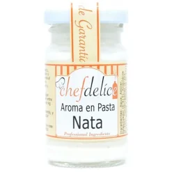 Aroma de nata en pasta 50 g - Sin gluten - Chefdelíce