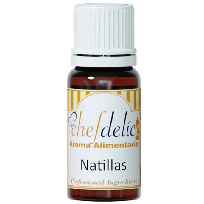 Aroma de natillas 10 ml - Sin gluten - Chefdelíce