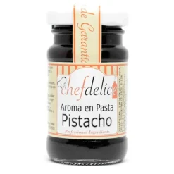 Aroma de pistacho en pasta 50 g - Sin gluten - Chefdelíce