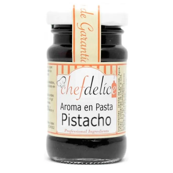 Aroma de pistacho en pasta 50 g - Sin gluten - Chefdelíce