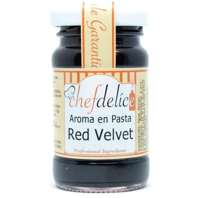 Aroma de Red Velvet en pasta 50 g - Sin gluten - Chefdelíce
