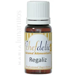 Aroma de Regaliz 10 ml - Sin gluten - Chefdelíce