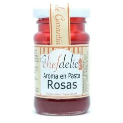 Aroma de rosas en pasta 50 g - Sin gluten - Chefdelíce