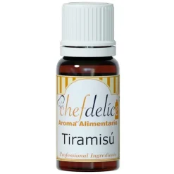 Aroma de tiramisú 10 ml - Sin gluten - Chefdelíce