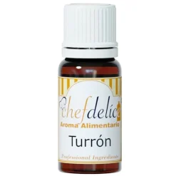 Aroma de turrón 10 ml - Sin gluten - Chefdelíce