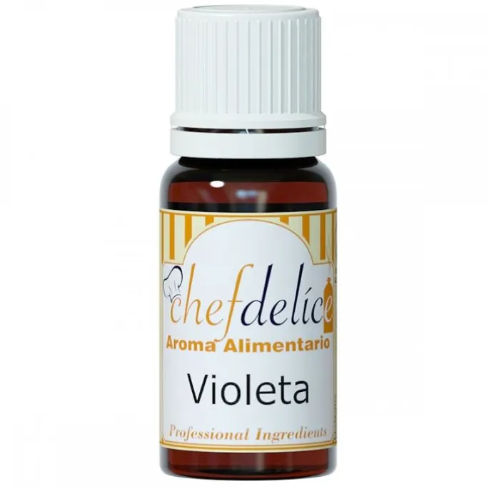 Aroma de violeta 10 ml - Sin gluten - Chefdelíce