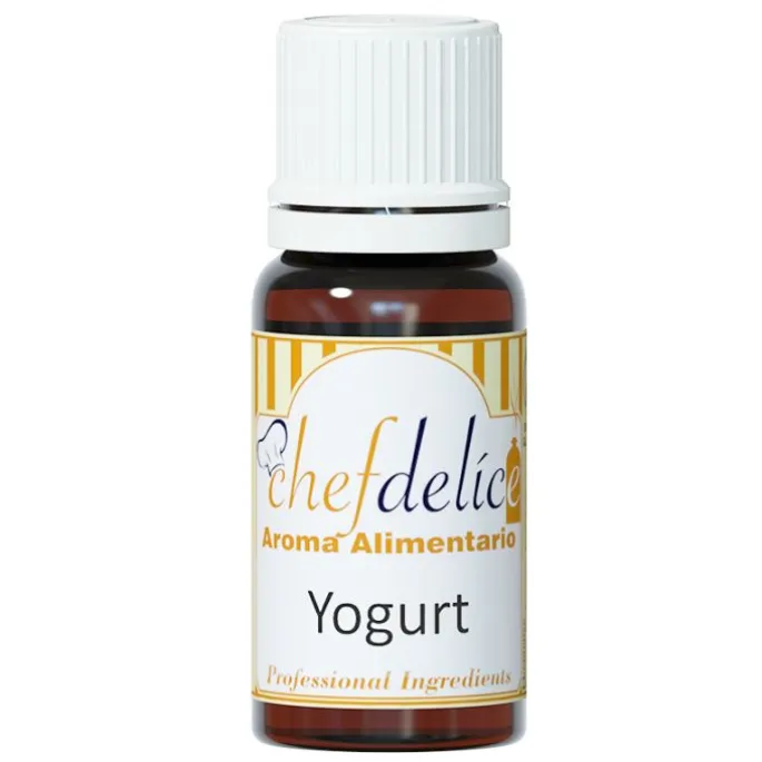 Aroma de Yogurt 10 ml - Sin gluten - Chefdelíce