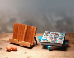 Atril para tablets y libros de cocina de madera - Kitchen Craft