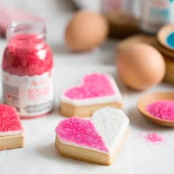 Azúcar brillante rosa 100 g - Decora