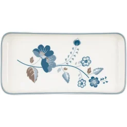 Bandeja de cerámica Mozy White 24 cm - GreenGate