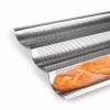 Bandeja metálica para 3 baguettes - Ibili