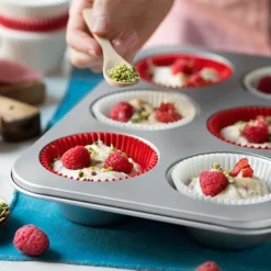 Bandeja molde antiadherente 6 muffins - Decora