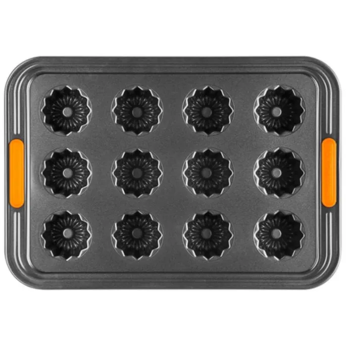 Bandeja molde antiadherente para 12 canelés - Acero al carbono - Le Creuset